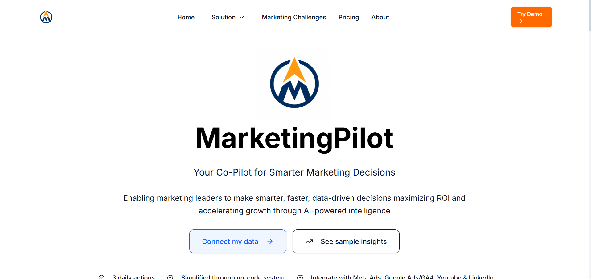 Marketing Pilot – Your Co-Pilot for Smarter Marketing Decisions